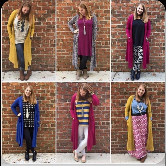 NWOT LULAROE SARAH cardigan - Picture 5 of 7